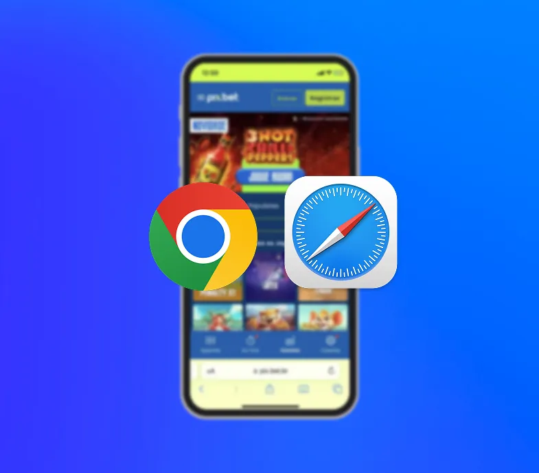 Navegador prático para acessar o aplicativo.