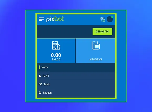 Fazer um depósito para jogos.