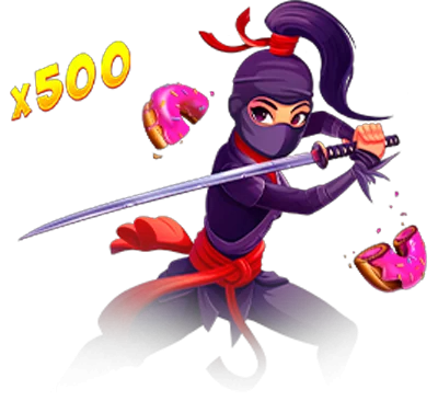 Jogo online com apostas Ninja Crash.