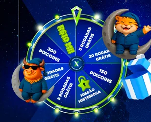 Bônus por rodadas na roleta.