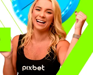 Girar a roleta no site do cassino Pixbet.